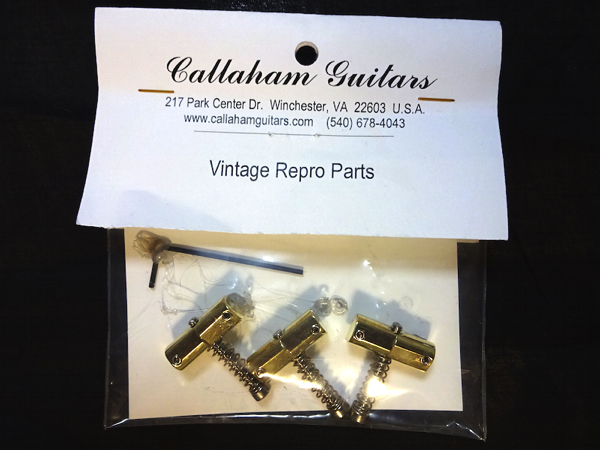Callaham カラハム 3 Vintage Compensated Tele saddles