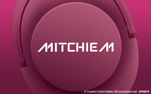 初音ミク ヘッドホン MDR-100A Mitchie M