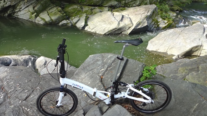 武蔵嵐山渓谷（槻川）周辺を自転車ハイキング [埼玉県比企郡 