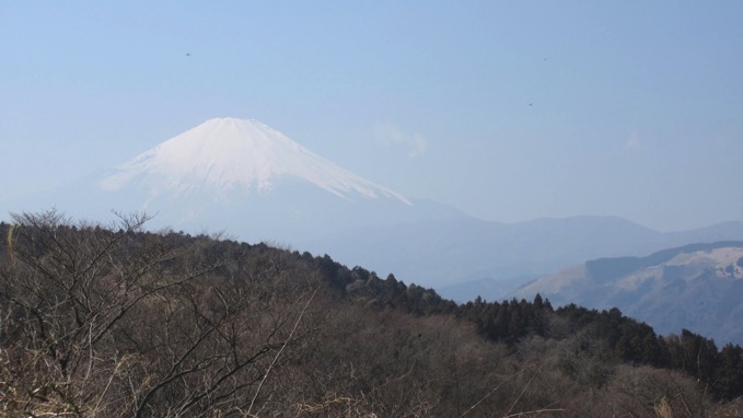 松田山 富士山
