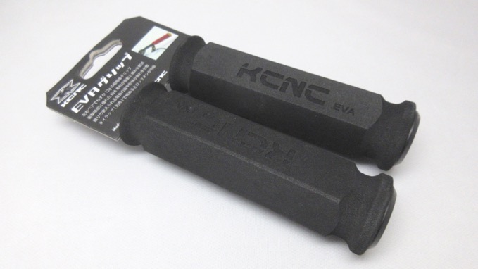 品質満点！ KCNC グリップ EVA ロックオン ブラック レッド ロックリング